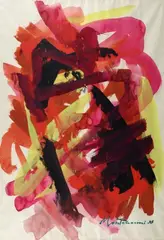 Luigi Montanarini, Without title, 1958, Signature and date lower right.