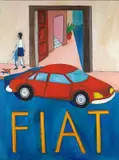 Giacomo Piussi, Fiat, 2003, Sul retro firma e data.