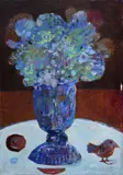 Antonio Possenti, Flowerpot, Signature lower right.