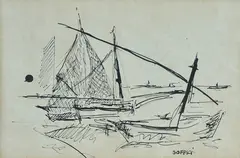 Sail by Ardengo Soffici, Signature lower right., offered Jun 2022