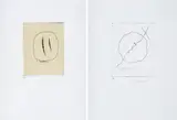 Lucio Fontana, Spatial concept, 1962, Pair of etchings. Signed and numbered. Contained in the volume Ode to Lucio Fontana by Leonardo Sinisgalli