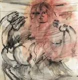 Bruno Cassinari, Woman with horses