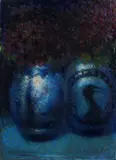 Francesco Trombadori, Vases with flowers