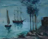 Antonio Corpora, Devant Sainte Monique