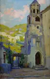 Luca Albino, Glimpse of the village with church