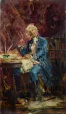 Luca Postiglione, Gentleman at the desk