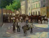Giuseppe Fraschetti, Visit of horses to Sorana