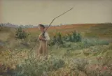 Giuseppe De Nittis, Farmer in the fields