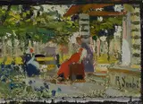 Raffaello Sorbi, Figures outdoors