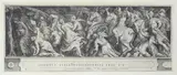 Cherubino Alberti, Rape of the Sabine Women, Burin engraving