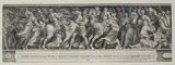 Cherubino Alberti, Rape of the Sabine Women (from Polidoro da Caravaggio), Burin engraving