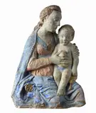Matteo Civitali, Madonna with Child, Expertise by Prof. G. Gentilini. "The elegant composition