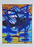Antonio Corpora, Without title, 1974, Lithography