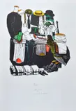Fabio De Poli, Without title, Signature and print run at the bottom center.