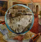 Giorgio Poppi, The snowball, 1979, Signature and date lower left.