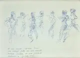 Michele Cascella, Sketch for dancers