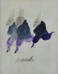 Without title by Antonio Possenti, Signature bottom center., offered May 2022