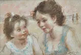 Ermanno Toschi, Mother and daughter