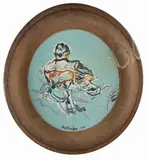 Ida Barbarigo, Without title, 1989, Wooden plate