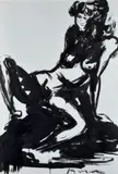 Lucio Fontana, Female nude