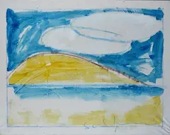Without title by Mario Schifano, Signature bottom right. On the reverse: stamp: Modern Art, offered Apr 2022