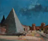 Corrado Michelozzi, Pyramid of Cestius