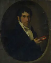 Stefano Tofanelli, Portrait of the Knight Giovan Battista Renault, On the reverse