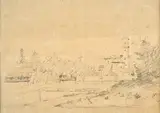 Landscape by a Giovanni Carnovali detto il Piccio, offered Mar 2022