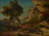 Filippo Palizzi, Temptation of Christ