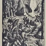 The angel appears to the Maccabees by Salvatore Fiume, 1934, offered Mar 2022