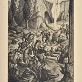 The angel appears to the Maccabees by Salvatore Fiume, Signature lower right., offered Mar 2022