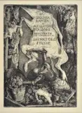 Salvatore Fiume, Frontispiece of "La Secchia Rapita", On the reverse: signature; printed label "Engraving purchased at the Stat. Art Institute of Urbino".