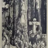 The Sermon on the Mount by Salvatore Fiume, 1934, offered Mar 2022