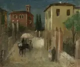 Ermanno Toschi, Road with carriage