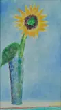 Giovanni Omiccioli, Sunflower in the vase
