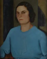 Portrait by Salvatore Gagliardo, 1936, Signature and date lower left. On the reverse, offered Mar 2022