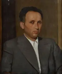Portrait by Salvatore Gagliardo, 1936, Signature and date lower left. On the reverse, offered Mar 2022