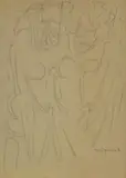 Two figures, Pananti 2022