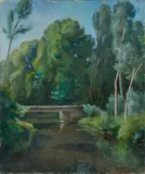 Raffaele De Grada, Paesaggio fluviale