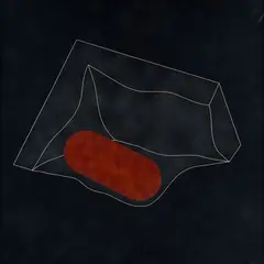 Pino Pinelli, Topologia, 1971, Sul verso: firma