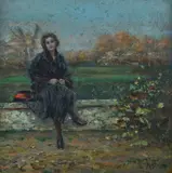 Vincenzo Migliaro, Lady on the low wall