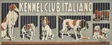 Franz Laskoff, From the advertising poster of the International Exhibition of the Italian Kennel Club, 1901, Signature lower right. G. Ricordi workshop