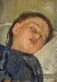 Silvestro Lega, Sleeping baby