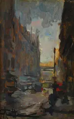 Paesaggio by Achille Cattaneo, offered Feb 2022