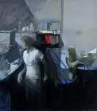 Antonio Tamburro, Interno di cafè
