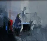 Antonio Tamburro, Interno di cafè