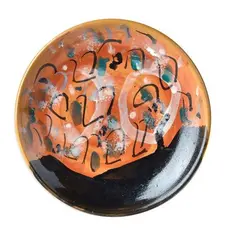 Piatto in ceramica by Ignazio Moncada, Sul verso: "Moncada/da Valter Boi/Albisola", offered Feb 2022