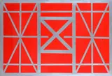 Remo Remotti, Costruzione rossa, cm.
