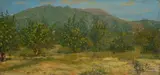 Luigi Gioli, Paesaggio con alberi
