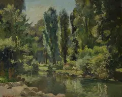 Alfonso Corradi, Lungo il ruscello